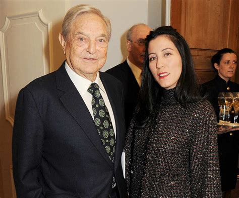 how old is george soros wife